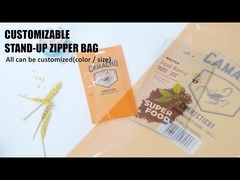 Πολλαπλές επιλογές τρία δευτερεύουσα στάση αργιλίου φύλλων αλουμινίου τσαντών σφραγίδων επάνω στη σακούλα τροφίμων