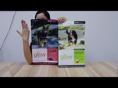 Συγκολλήστε Retriever Purina τσαντών τοπ τροφίμων σκυλιών φερμουάρ με θερμότητα τα μαύρα τρόφιμα σκυλιών του Victor τσάντα 50 λιβρών